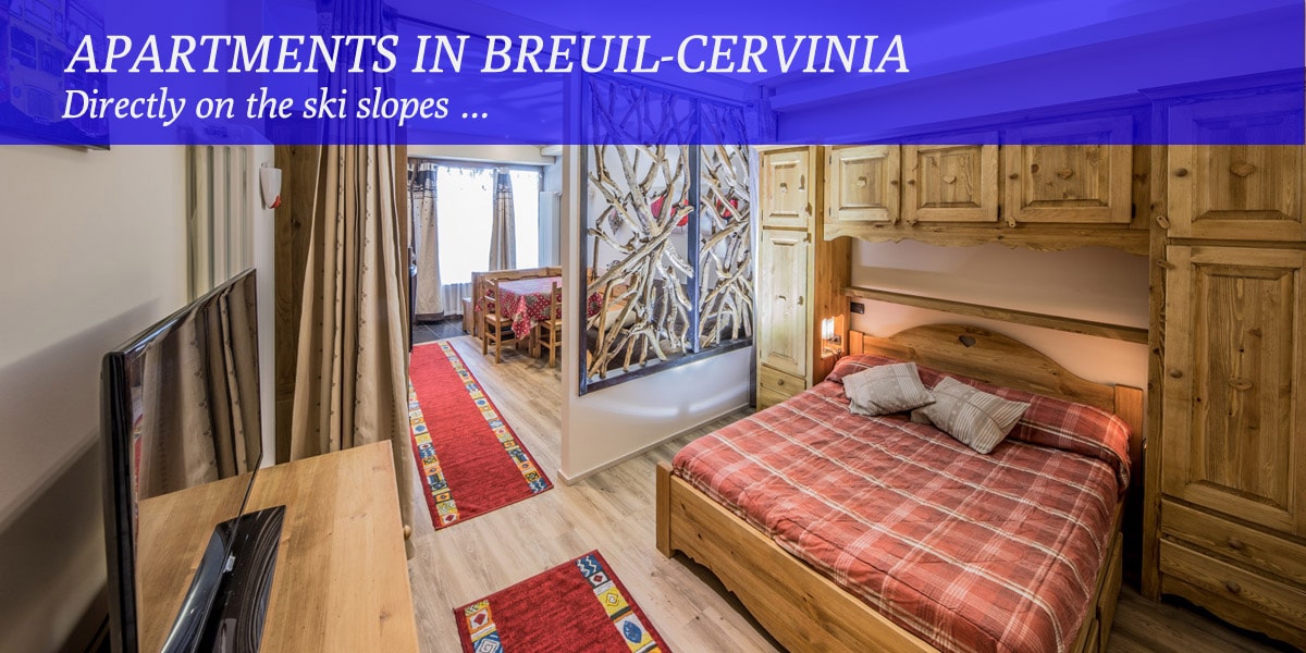 Appartments for holiday in Breuil Cervinia