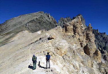 Trekking und alpinismus